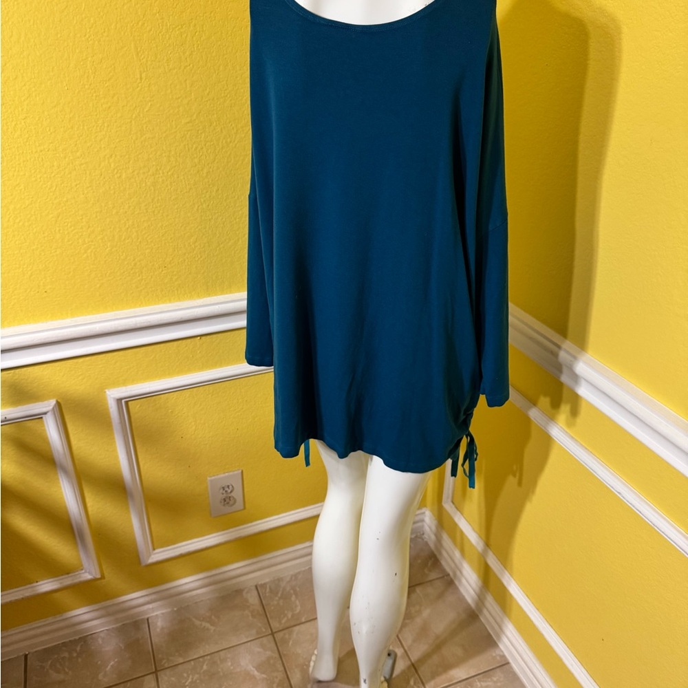bryn Walker Teal Women's Blouse - Picture 7 of 11